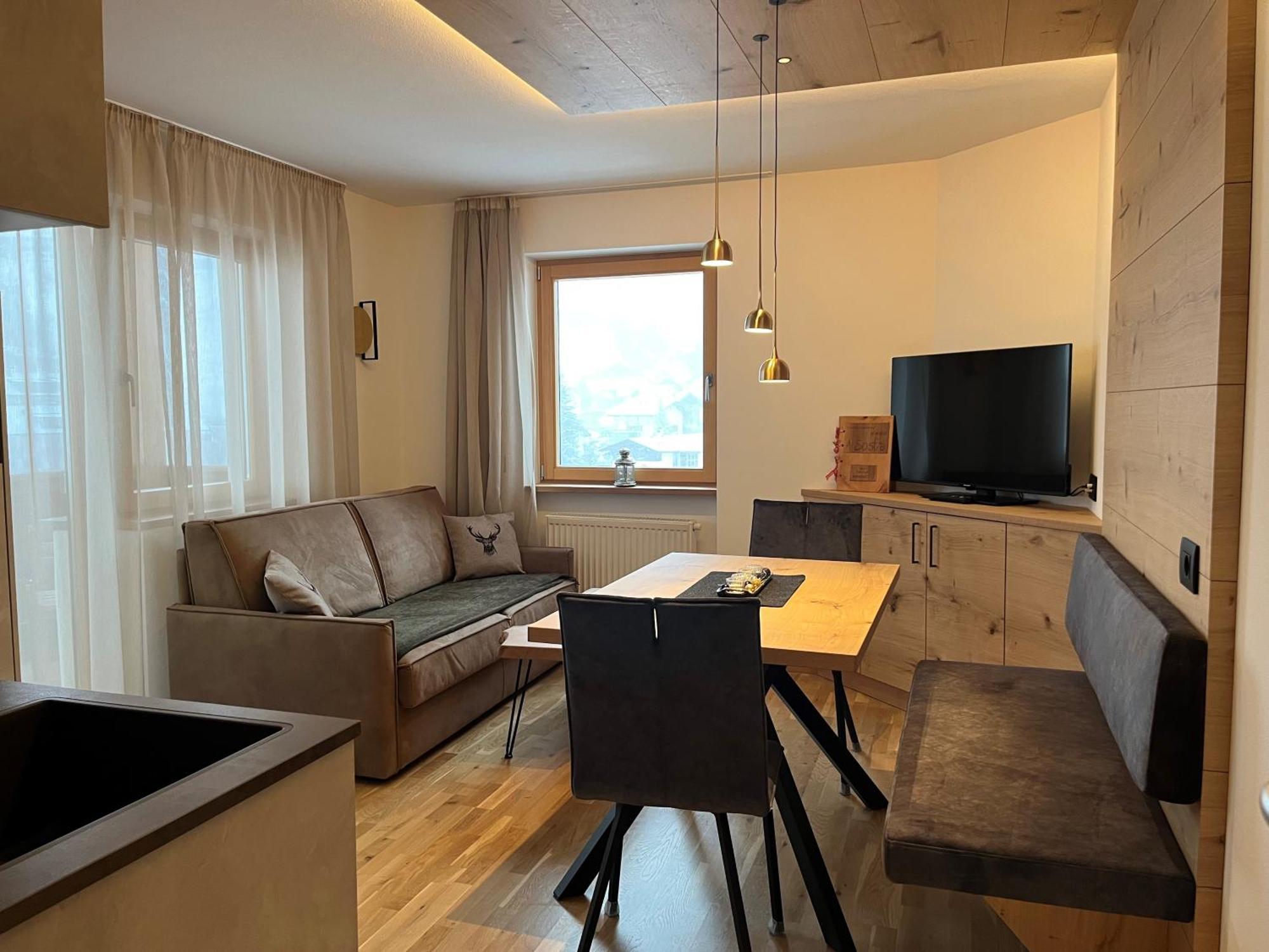 A Sosta Apartment Selva di Val Gardena Bagian luar foto